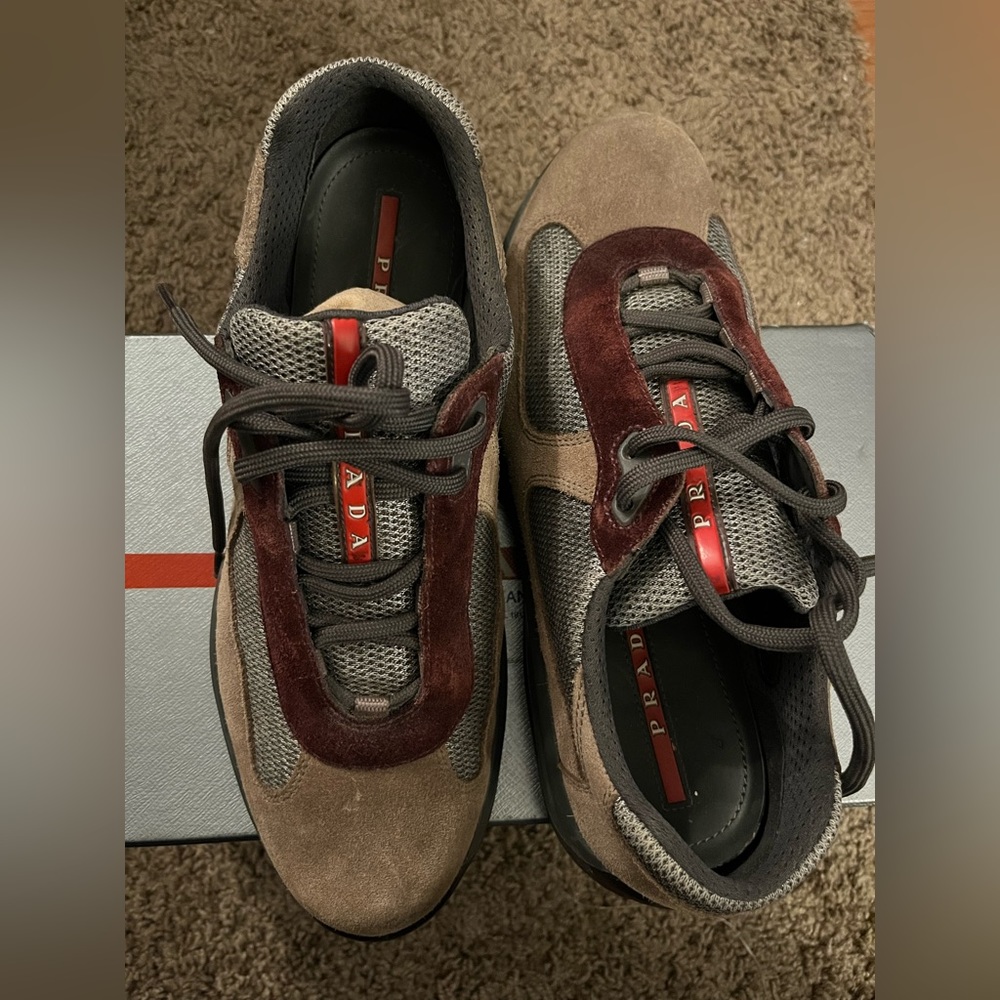 Prada calzature shoes size 8  used worn once like new great condition